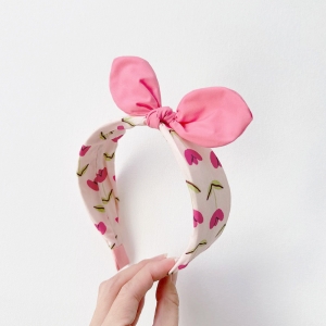 Girl Hairband Bunny Tulip Wide (GHB6300)